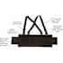 Cordova Large Black Back Support Belt