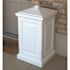 Mayne Bershire 45 Gal. Polyethylene White Storage Bin