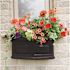 Mayne Nantucket 24 in. x 11.5 in. Self-Watering Black Polyethylene Window Box