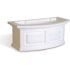 Mayne Nantucket 24 in. x 11.5 in. Self-Watering White Polyethylene Window Box