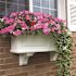 Mayne Nantucket 36 in. x 11.5 in. Self-Watering White Polyethylene Window Box