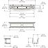 Mayne Nantucket 48 in. x 11.5 in. Self-Watering White Polyethylene Window Box