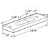 Prime-Line 3-9/16 in. White Vinyl Window Tilt Latch
