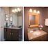 Design House Torino 3-Light Satin Nickel Vanity Light