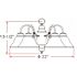 Design House Millbridge 5-Light Satin Nickel Chandelier