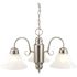 Design House Millbridge 3-Light Satin Nickel Chandelier