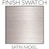 Design House Millbridge 1-Light Satin Nickel Swag Light Fixture