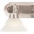 Design House Millbridge 4-Light Satin Nickel Vanity Light