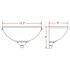 Design House Millbridge 1-Light Oil-Rubbed Bronze Wall Sconce