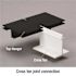 CEILINGMAX 100 sq. ft. Ceiling Grid Kit Black