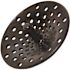 DANCO Concave Garbage Disposal Strainer in Black