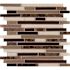 MSI Coffe Blend Interlocking 12 in. x 12 in. Mixed Marble Look Wall Tile (1 sq. ft./Each)