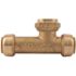 SharkBite 3/4 in. Push-to-Connect x Push-to-Connect x FIP Brass Expansion Tank Tee Fitting