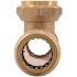 SharkBite 3/4 in. Push-to-Connect x Push-to-Connect x FIP Brass Expansion Tank Tee Fitting