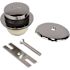 DANCO 2.75 in. Touch-Toe Bath Tub Drain Trim Kit in Chrome