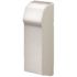 Slant/Fin Fine/Line 30 2 in. Right End Cap Non-Hinged for Baseboard Heaters in Nu White