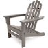 Trex Outdoor Furniture Cape Cod Stepping Stone Folding Plastic Adirondack Chair