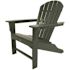 Trex Outdoor Furniture Yacht Club Shellback Rainforest Canopy Plastic Patio Adirondack Chair