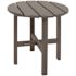 Trex Outdoor Furniture Cape Cod 18 in. Stepping Stone Round Plastic Outdoor Patio Side Table