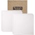 GENESIS 23.75in. X 23.75in. Stucco Pro Vinyl Lay In White Ceiling Tile (Case of 12)