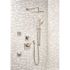 Delta Vero 1-Spray Patterns 1.75 GPM 1.38 in. Wall Mount Handheld Shower Head in Stainless