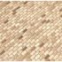 MSI Noche/Chiaro Mini Brick 12 in. x 12 in. x 10mm Textured Travertine Mesh-Mounted Mosaic Tile (10 sq. ft./Case)