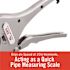 RIDGID 1/8 in. to 2-3/8 in. RC-2375 Ratcheting PVC Plastic, CPVC, PEX, PP & Flexible Tubing Cutter with Quick Change Blade