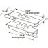 Prime-Line White Plastic Construction spring-loaded Snap-In Tilt Latch Pair