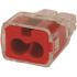 IDEAL In-Sure Push-In Wire Connector, 2-Port, Bag of 100
