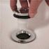 DANCO 2 in. Plastic Touch-Toe Bathtub Drain Stopper in Chrome