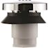 DANCO 2 in. Plastic Touch-Toe Bathtub Drain Stopper in Chrome