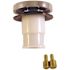 DANCO 2 in. Plastic Touch-Toe Bathtub Drain Stopper in Chrome