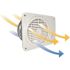 Suncourt Thru Wall Fan Hardwired Variable Speed