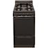 20 in. 2.42 cu. ft. Gas Range in Black