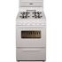 24 in. 2.97 cu. ft. Freestanding Gas Range in White
