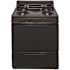30 in. 3.91 cu. ft. Freestanding Gas Range in Black