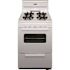 24 in. 2.97 cu. ft. Gas Range in White