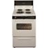 24 in. 2.97 cu. ft. Electric Range in Biscuit