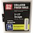Grip-Rite 2-1/2 in. x 16-Gauge Electrogalvanized Steel Finish Nails 4000 per Box
