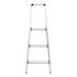 XTEND+CLIMB Ultra 3-Step Light Weight Aluminum Stool Folding Step Stool with Handle ANSIType II 225 lbs. Duty Rating