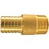 Apollo 1 in. x 1 in. Brass Barb x MPT Adapter