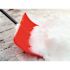 Emsco Bigfoot 18 in. Poly Combination Snow Shovel with Steel Core Handle