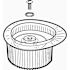 MOEN Chateau Posi-Temp Shower Knob Handle Kit