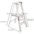 Werner 2 ft. Aluminum Platform Step Ladder (8 ft. Reach Height) with 300 lb. Load Capacity Type IA Duty Rating