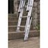 Werner 24 ft. Aluminum Extension Ladder (23 ft. Reach Height) with 300 lbs. Load Capacity Type IA Duty Rating