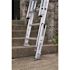 Werner 32 ft. Aluminum Extension Ladder (31 ft. Reach Height) with 300 lbs. Load Capacity Type IA Duty Rating