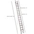 Werner 32 ft. Aluminum Extension Ladder (31 ft. Reach Height) with 300 lbs. Load Capacity Type IA Duty Rating