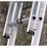 Werner 40 ft. Aluminum Extension Ladder (37 ft. Reach Height) with 300 lbs. Load Capacity Type IA Duty Rating