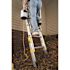 Werner 28 ft. Aluminum D-Rung Equalizer Extension Ladder with 225 lbs. Load Capacity Type II Duty Rating