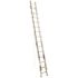 Werner 28 ft. Aluminum D-Rung Equalizer Extension Ladder with 225 lbs. Load Capacity Type II Duty Rating